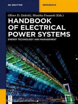cover image of Handbook of Electrical Power Systems